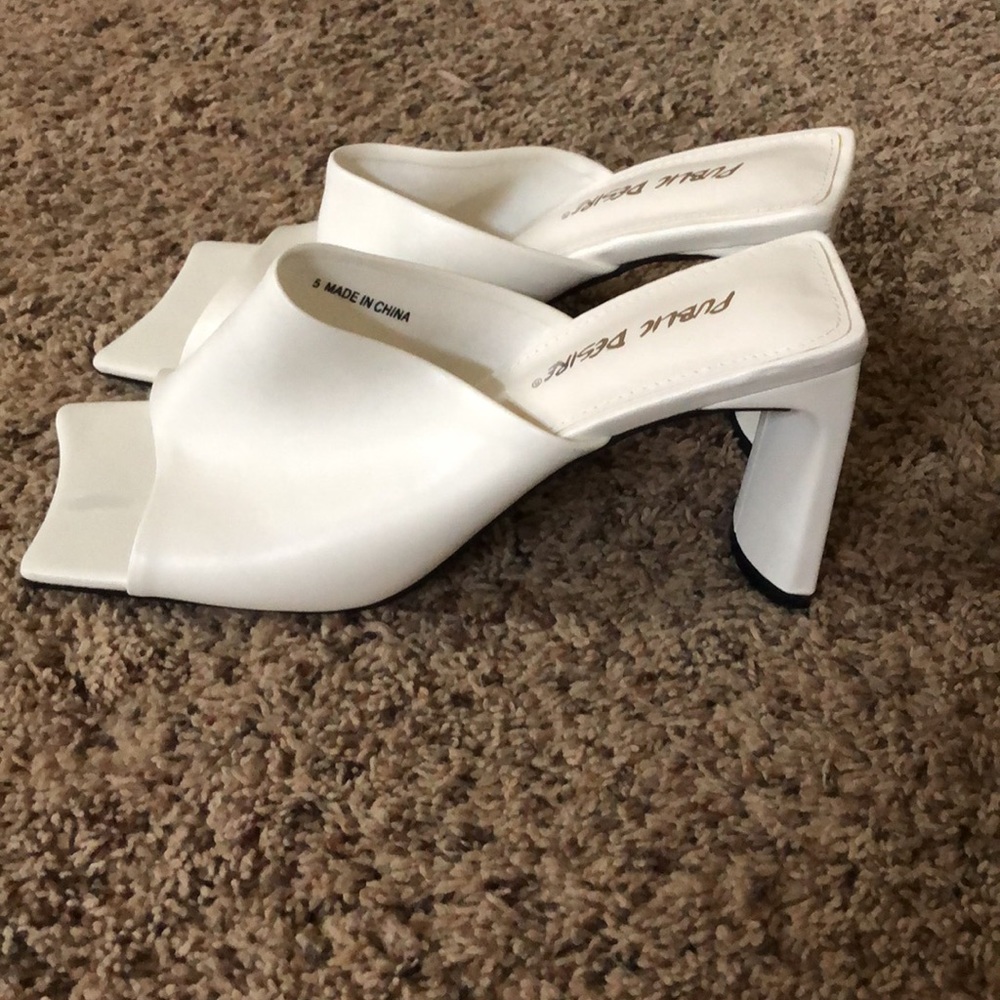 White heels